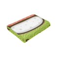 thumbnail image 6 of Kll Fleece Blanket Plush Throw Blanket Fresh Sushi,Soft Fuzzy Cozy Flannel Blanket For Couch Sofa Bed.(50"X40"), 6 of 9