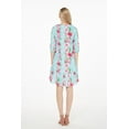 thumbnail image 4 of Couple Matching Hawaiian Luau Shirt 3/4 Sleeve Ruffle Dress in Pink Hibiscus Vine, 4 of 4