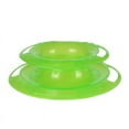 thumbnail image 4 of Pets Cat Dog Toys Crazy Ball Disk Interactive Amusement Plate Trilaminar Toy, 4 of 5