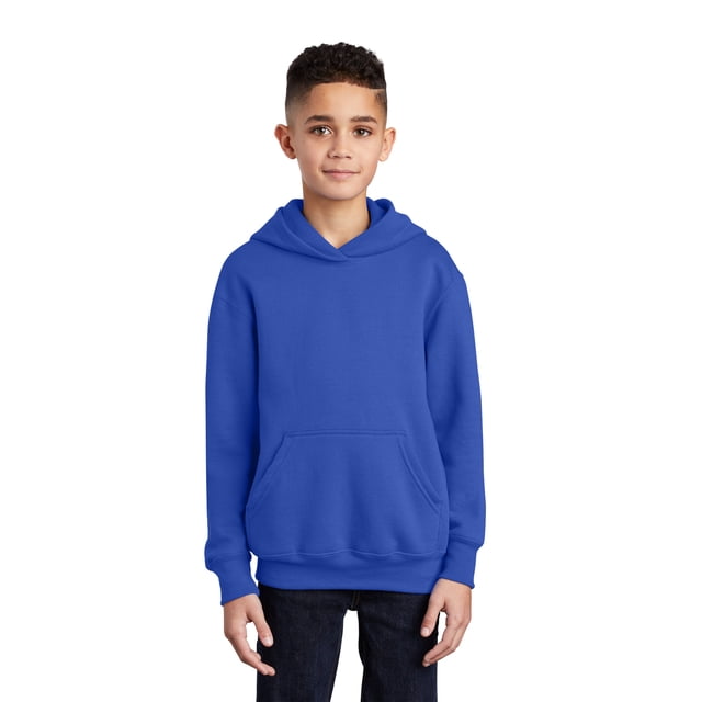 Port & Company Youth Core Fleece Pullover Hooded SweaT-Shirt - PC90YH
