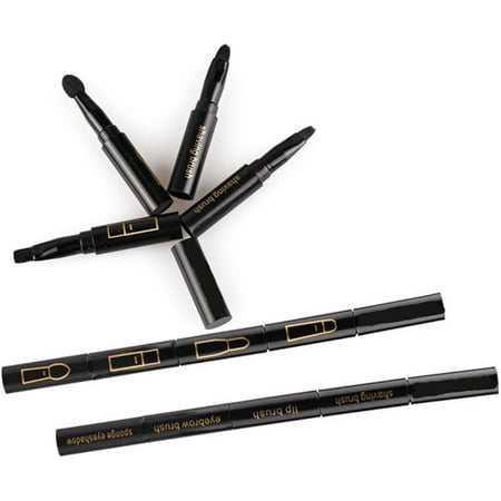 Bliss & Grace 4-in-1 Travel Make-Up Brush Set, 5 pc