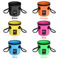 thumbnail image 3 of Cubeta de agua impermeable de 12L / 20L, cubo de pesca al aire libre, contenedor de agua plegable para camping, picnic, lavado y limpieza., 3 of 6