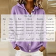 thumbnail image 4 of TGSLY Women's Drawstring Hooded Sweater Coat Comfy Soft Button Down Long Sleeve Knit Cardigan Relaxed Casual Solid Color Fall Winter Jackets L, 4 of 7