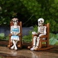 thumbnail image 4 of PEIXUN Décorations d'Halloween Accessoires Suspendus avec Expressions Effrayants Intérieur et Extérieur, 4 of 9