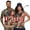 Camouflage Flag Deer, variant on Aplkyhs Sea Turtle Matching Golf Shirts for Couple Quarter Zip Couple Golf Matching Outfits Breathable Fabric Mens Hawaiian Shirt Keep Cool in Hot Weather Machine Washable