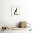 thumbnail image 2 of Bird Blue Spotted Art Print Framed Poster Wall Decor 9x7 inch, 2 of 5