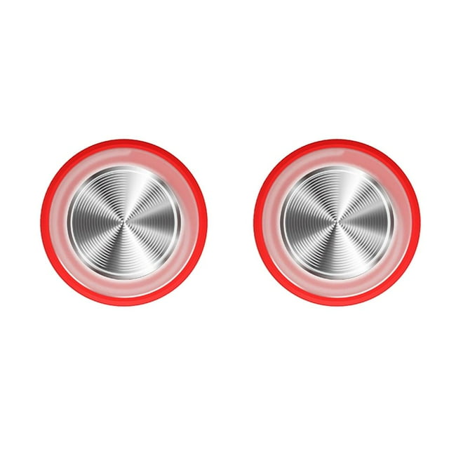 ZheElen Joystick de Téléphone Intelligent Mini Ventouse en Plastique pour Téléphone Intelligent pour Touch Rocker Manette Contrôleur Assistance Joypad Accessoires de Jeu Rouge 2 Ensembles
