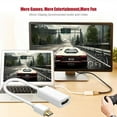 thumbnail image 4 of VIVIDCRAFT White Mini Dp To Hdmi Mini Dp To Hdmi Cable Mini Displayport Adapter Cable 1080p, 4 of 8