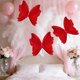 thumbnail image 4 of Decoración del hogar, decoración de habitaciones, decoración de paredes, velos de mariposas, flores, decoración de ventanas, flores, bodas, festivales, fiestas, decoración de patios al aire libre, arr, 4 of 6