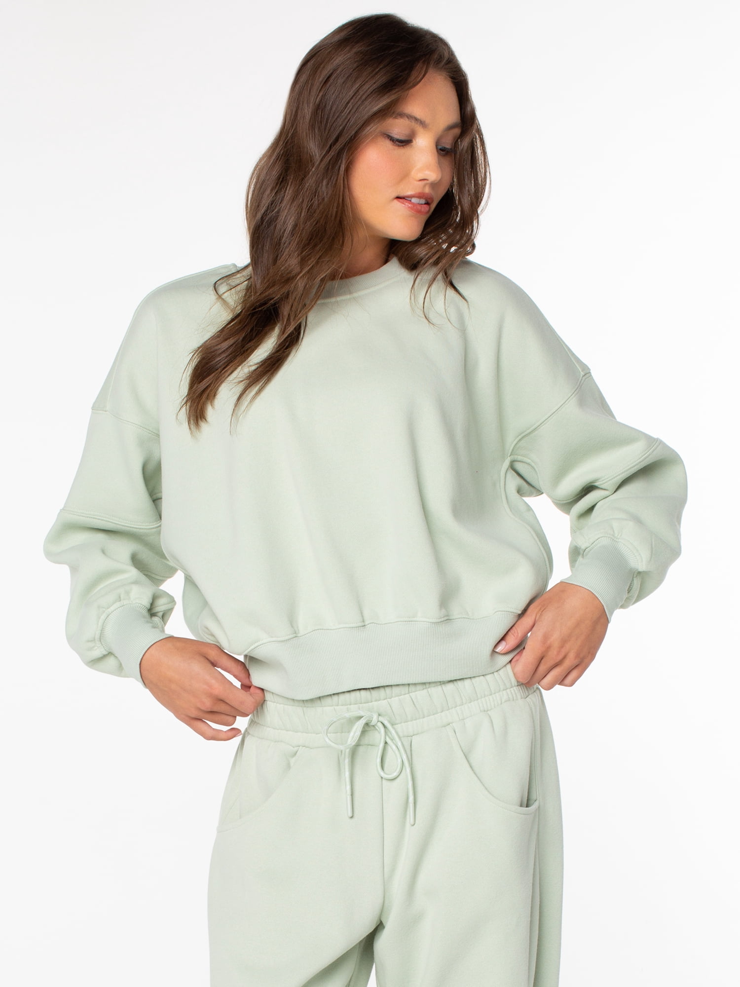 Celebrity Pink Women's and Women's Plus Pullover Sweatshirt, Sizes XS-4X