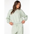 thumbnail image 3 of Celebrity Pink Women's and Women's Plus Pullover Sweatshirt, Sizes XS-4X, 3 of 7