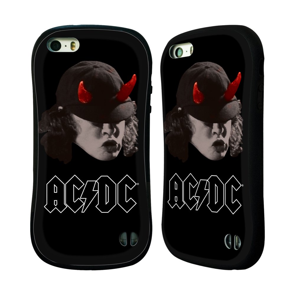OFFICIAL AC/DC ACDC SOLO HYBRID CASE FOR APPLE IPHONES PHONES Walmart