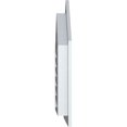 thumbnail image 3 of Ekena Millwork 16"W x 26"H Peaked Top Gable Vent (21"W x 30 5/8"H Frame Size) 4/12 Pitch: Functional, PVC Gable Vent w/ 1" x 4" Flat Trim Frame, 3 of 14