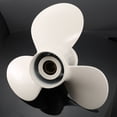 thumbnail image 4 of 11 5/8x11-G 3 Aluminum Outboard Motor Propeller Boat Prop for Lightweight Durable Easy Install with Stable Performance, 4 of 7