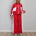 thumbnail image 2 of Sweatsuits Women 2 Piece Outfit - Long Sleeve Sweatshirt With Sweatpants Set Matching Sweat Sets for Women Jogging Suits for Women, 2 of 4