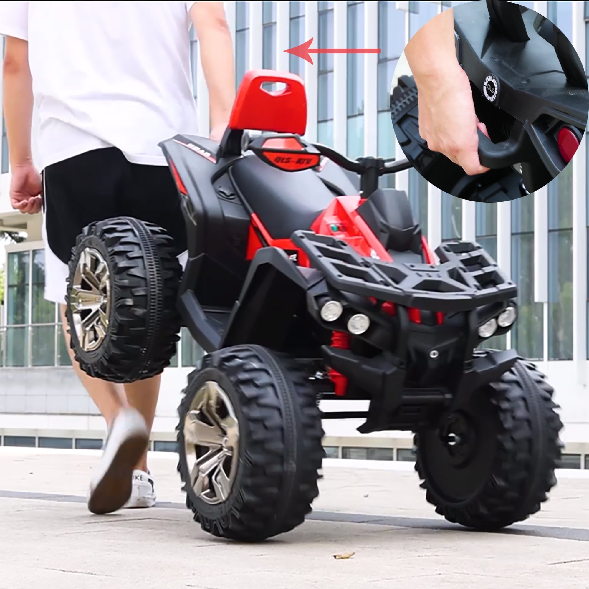Remote control quad bike ride on discount