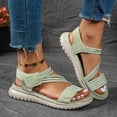thumbnail image 4 of Dakaela Women's Walking Sandals Strappy Summer Hiking Sport Shoes Athletic Workout Gym Slip on Sneakers with Arch Support Size 7.5, 4 of 8