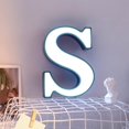 thumbnail image 3 of SDNall Creative LED Letter Lights Night Light Plastic English Letters Light Lamp Decor, 3 of 9