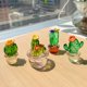 thumbnail image 1 of Handmade Glass Cactus Figurines Ornaments Mini Bonsai Decor Cute Miniature Desktop Craft Adornment Creative Home DecorBlack He Qiyong unisex, 1 of 1