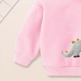 thumbnail image 7 of 5-6 Years Little Kids Boys Girls Hooded Sweatshirts Long Sleeve Pullover Basic Tops Cute Fall Winter Clothes Dinosaur Print Hoodies 18 24 Months 2t 3t 4t 5t 6t 7t 8t, 7 of 7