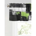thumbnail image 6 of Valances for Windows Abstract Graffiti Rod Pocket Cafe Window Treatments Valance Curtains for Kitchen Bathroom Laundry Basement Windows 54"x18", 6 of 9
