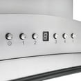 thumbnail image 5 of ZLINE 30 in. Island Mount Range Hood in Stainless Steel & Glass (GL9i-30), 5 of 5