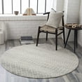 thumbnail image 5 of Mark&Day Area Rugs, 2x18 Louise Global Light Gray White Runner Area Rug (2'7" x 18'), 5 of 9