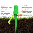 thumbnail image 2 of Kit de riego por goteo, aspersores automáticos para plantas con válvulas que regulan el sistema de riego por goteo, dispositivos controlables, para jardín interior (24 piezas) Rojo Verde, 2 of 5