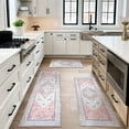 thumbnail image 2 of Boho Kitchen Rug Sets 3 Piece with Runner Non Slip Kitchen Rugs and Mats Washable Kitchen Mats for Floor Thick Kitchen Floor Mat Carpet Runner Rugs, 2 of 6