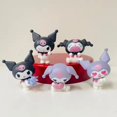 thumbnail image 2 of Caja misteriosa, 5 estilos, figura de expresión bonita Kuromi, modelo hecho a mano, adorno de decoración, conjunto coleccionable, juguete Adorable de diseño único, 2 of 5
