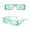 Green, variant on Only Moment Women Large Sunglasses Polyester UV 400 Glasses Oversized Classic Trend Ladies Sunglasses Sparkling Large Frame Red One Size