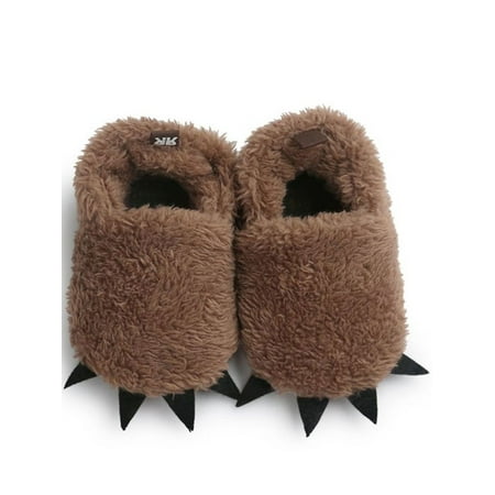 

OUMY Baby Winter Warm Furry Claw Home Indoor Slippers Shoes