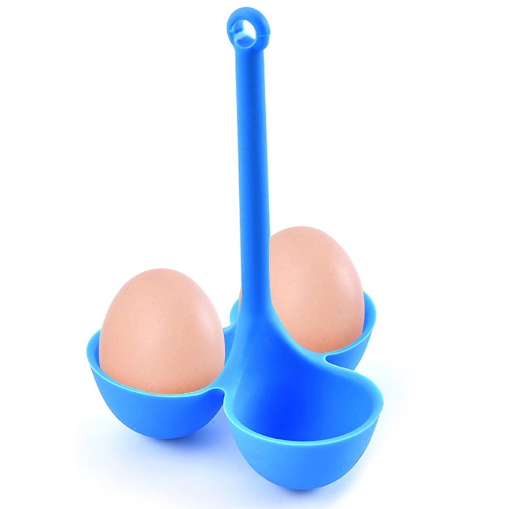 Coofit Egg Poacher Portable 3 Grids Egg Steamer Kitchen Egg Cooker Egg