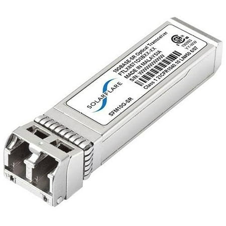 Solarflare SFM10G-SR SFP+ Module – 1 x 10GBase-SR10 Gbit/s Solarflare SFM10G-SR SFP+ Module – 1 x 10GBase-SR10 Gbit/s
