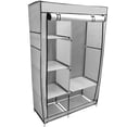 thumbnail image 4 of Closet Armable Rack&Pack organizador gris 6 compartimentos 4 bolsillos exteriores 40 kg, 4 of 4