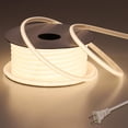 thumbnail image 1 of Tira LED COB BENLUN Blanco Natural Exterior Impermeable Flexible 20 Metros 110V para Decoración, Tec, 1 of 8