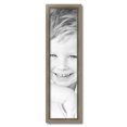 thumbnail image 2 of ArtToFrames 8" x 31" Regency Silver Picture Frame, 8x31 inch Silver Wood Poster Frame (WOM-5023),  Pack, 2 of 7
