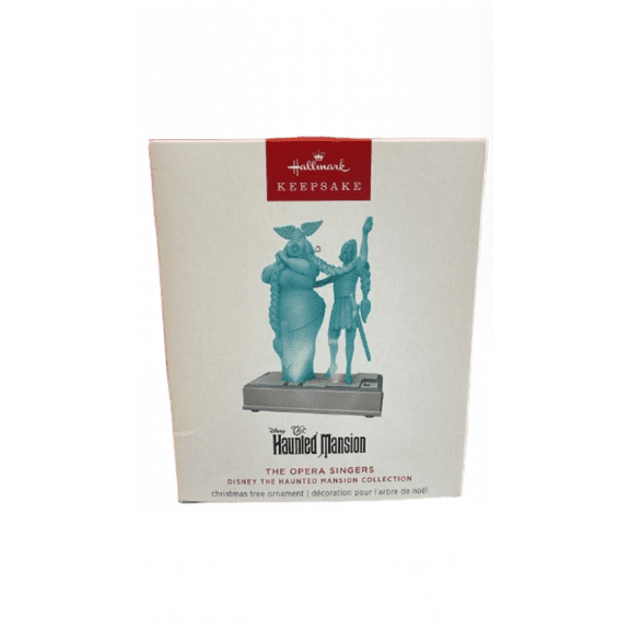 Hallmark Keepsake 2025 The Haunted Mansion The Opera Singers Ornament With Light
