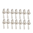 thumbnail image 4 of CRAFTHROU 100Pcs Vintage Style Iron Wire Curtain Rings for Drapes and Wall Artwork, 4 of 8