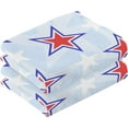 thumbnail image 2 of Dreamtimes Hand Towels American Stars Red Blue Patterned 2 PCS, Cotton Bath Towel for Drying Face Hands Body Decorative Water Absorbent Lightweight Towels for Bathroom Ktichen Travel Gym,16"x28", 2 of 7