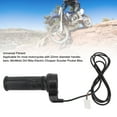 thumbnail image 4 of Empuñaduras De Acelerador Giratorio De 22 Mm, Empuñaduras Manuales De Acelerador Giratorio Universales A Prueba De Decoloración Con Cerradura De Llave Para Scooter Eléctrico, 4 of 7