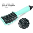 thumbnail image 3 of Peine Secador De Pelo De Doble Uso, Secador De Pelo Eléctrico, Peine Verde, Herramientas Multifuncionales Universales Para Estilizar El Cabello, Secado Húmedo, 3 of 7