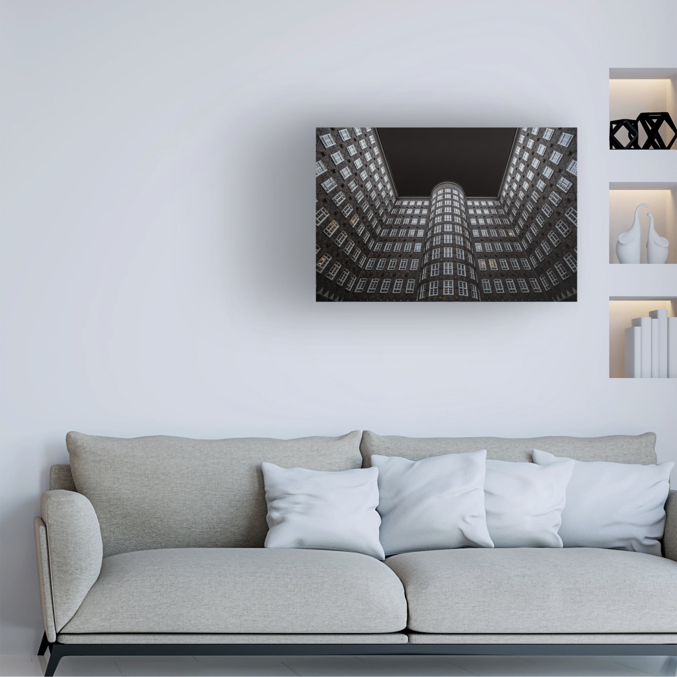 Trademark Fine Art Inge Schuster Urban architecture Canvas Wall Art