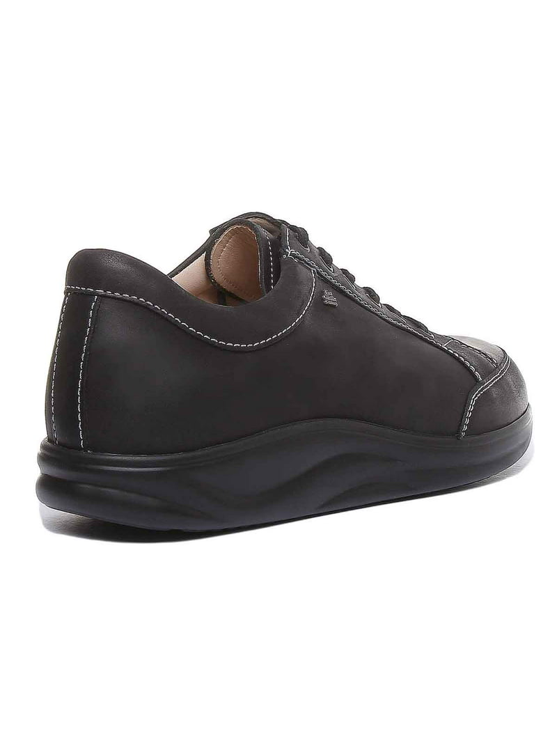 Op risico uitglijden Blaast op Finn Comfort Huelva Men's Lace Up Comfort Shoes In Black Size 9.5 -  Walmart.com