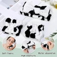 thumbnail image 3 of 3 Pieces Face Wash Headband and Wristband Set, Spa Headband Makeup Skincare Headbands Wrist Towels Wrist Bands for Washing Face, 3 of 7