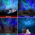 thumbnail image 3 of Lucky Stone Ocean Wave Projector  Changing Remote Control Night Light Projector  With Built-in Music Player Timer Brightness Adjustable for Kids Adults Bedroom Decoration, 3 of 5