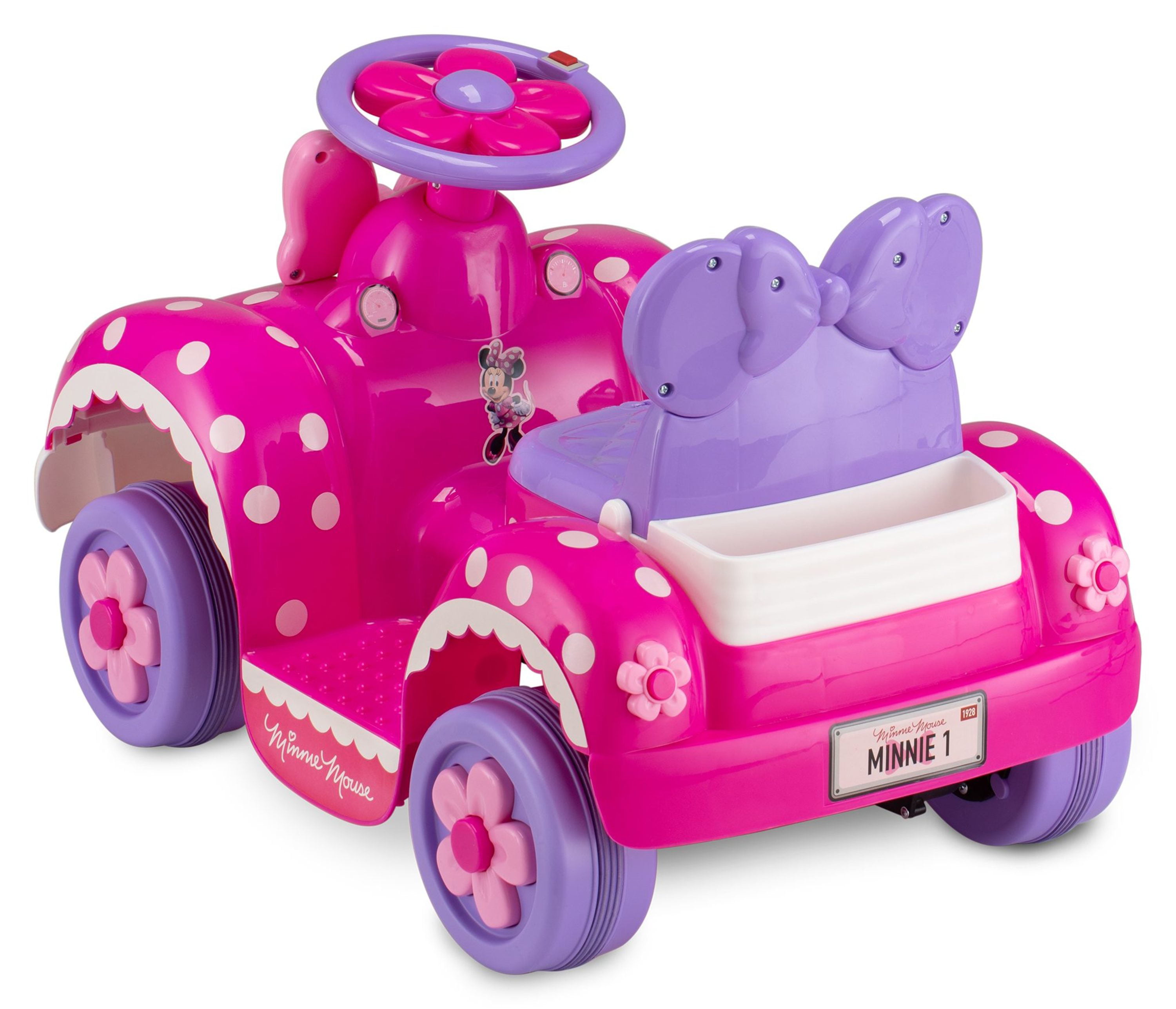 minnie mouse ride in car