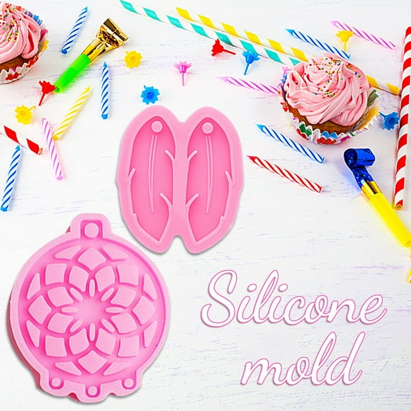 Dvkptbk Dreamcatcher A Set of Silicone Mould Kitchen Baking Mould Chocolate Candy Silicone Mould Home Decor on Clearance
