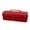 Red, variant on Portable Iron Tool Box Chest Easy Carry Handle Spacious Interior Protections Suitable For Various Environment