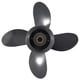 thumbnail image 4 of Propeller 4 blades 9 1/4X10 compatible outboard BF8D/BF9.9D BF9.9/BF15A BF15D/BF20 8 spline 58134-ZV4-0, 4 of 5